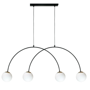 1220 BOW LAMPA WISZĄCA CZARNY Zuma Line