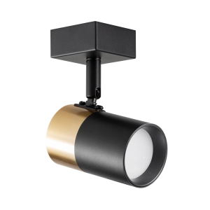 OB-2204BD-1-BK FORI KINKIET CZARNY-ZŁOTY/BLACK-GOLD Zuma Line