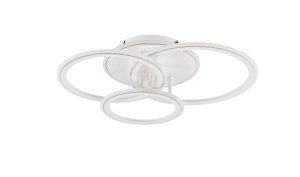 MS238130-WH LUNAR LAMPA SUFITOWA BIAŁA-CHROM/WHITE-CHROME Zuma Line