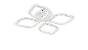 MS236040R-WH ILLUMIA LAMPA SUFITOWA BIAŁA-CHROM/WHITE-CHROME Zuma Line