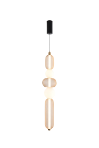 MD2596-5A-3BGT SARR LAMPA WISZĄCA CZARNY MAT+ZŁOTA/MATT BLACK+GOLD Zuma Line