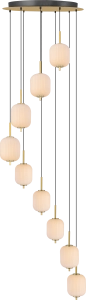 DU31288/55W AKARI LAMPA WISZĄCA ZŁOTA/GOLD Zuma Line