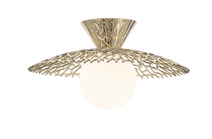 A0600-01C-F7AA NICOSIA LAMPA SUFITOWA ZŁOTA/FRENCH GOLD Zuma Line