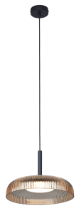 P230757601 SOLVIA LAMPA WISZĄCA CZARNA/BLACK Zuma Line