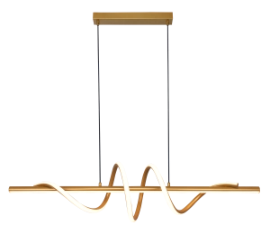 P241249402 VELENNE LAMPA WISZĄCA ZŁOTA/GOLD Zuma Line
