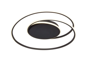 C240842601 ZEPHYRA LAMPA SUFITOWA CZARNA/BLACK Zuma Line