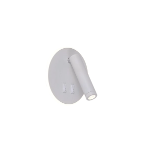 W4107-WH CIRCA KINKIET BIAŁY/WHITE Zuma Line