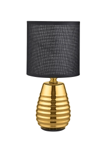 HS8775 LAMPA STOŁOWA CZARNO-ZŁOTA/BLACK-GOLD Zuma Line