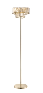 F0496-03G-F7AC HELIOS LAMPA PODŁOGOWA ZŁOTA/GOLD Zuma Line