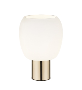 T0076-01Q-L1AA CALVO LAMPA STOŁOWA ZŁOTA/GOLD Zuma Line