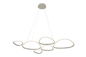 2023519P6-BE HURON LAMPA WISZĄCA BEŻ/BEIGE Zuma Line