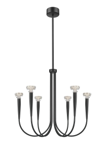P0603-06F-P7B1 BOSTON LAMPA WISZĄCA CZARNY MAT/MATT BLACK Zuma Line