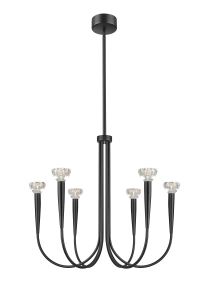 P0603-06F-P7B1 BOSTON LAMPA WISZĄCA CZARNY MAT/MATT BLACK Zuma Line