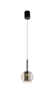 251001-SM TAGNA LAMPA WISZĄCA CZARNA/BLACK SMOKY Zuma Line
