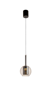 251001-SM TAGNA LAMPA WISZĄCA CZARNA/BLACK SMOKY Zuma Line