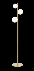 F0574-03N-V6AA FORES LAMPA PODŁOGOWA ZŁOTY MAT/MATT GOLD Zuma Line