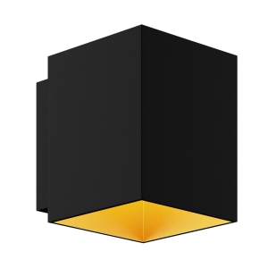 91063-N SOLA WL SQUARE  KINKIET CZARNO-ZŁOTY/BLACK-GOLD Zuma Line