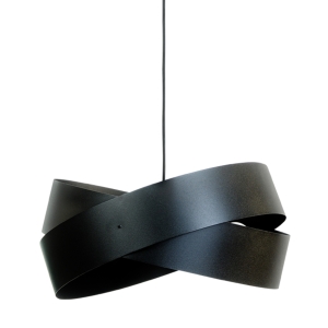 1142 LAMPA WISZĄCA TORNADO 50 CM CZARNA/BLACK Zuma Line