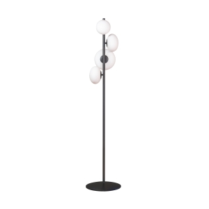 1176 OMI LAMPA PODŁOGOWA CZARNY Zuma Line