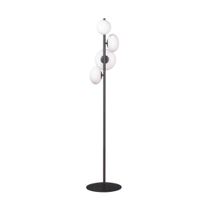 1176 OMI LAMPA PODŁOGOWA CZARNY Zuma Line
