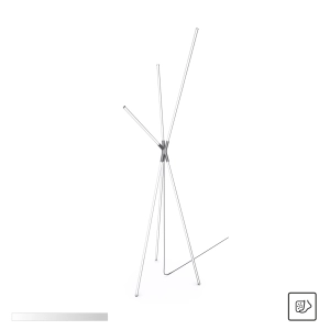 1005 LAUTARO LAMPA PODŁOGOWA CZARNA/BLACK Zuma Line
