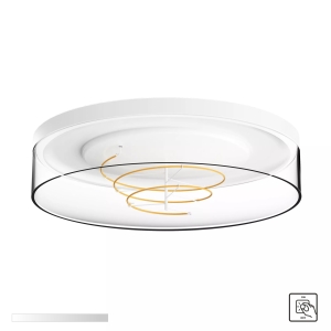 1004 NOLAN LAMPA SUFITOWA CLEAR Zuma Line