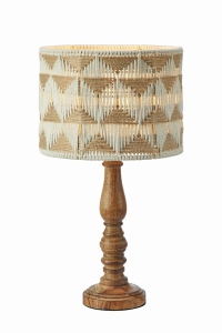 Lampa stołowa ANO Beżowy, Brązowy 1xE27 108826 Markslojd
