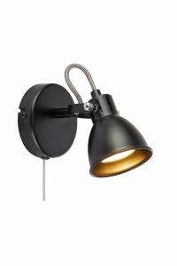 Kinkiet MION Czarny 1xGU10 108846 Markslojd