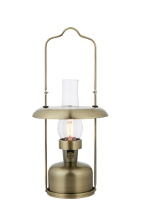 Lampa stołowa FANOS Antique Brass LED 1800K  108894 Markslojd
