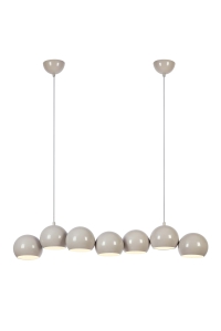 Lampa wisząca CUPOLO E14 Greige 108914 Markslojd