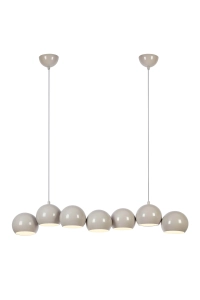 Lampa wisząca CUPOLO E14 Greige 108914 Markslojd
