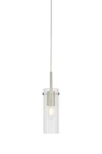Lampa wisząca TIBIA E14 Clear, Satin Nickel 109013 Markslojd
