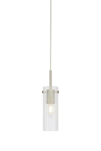 Lampa wisząca TIBIA E14 Clear, Satin Nickel 109013 Markslojd