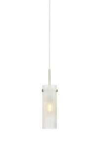 Lampa wisząca TIBIA E14 Frosted, Satin Nickel 109014 Markslojd