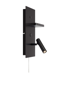 Kinkiet ścienny CARICA Black LED 3000K 125Lm 109018 Markslojd