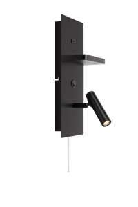 Kinkiet ścienny CARICA Black LED 3000K 125Lm 109018 Markslojd
