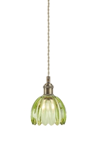Lampa wisząca GOTA Zielony gwint 1xE14 109138 Markslojd
