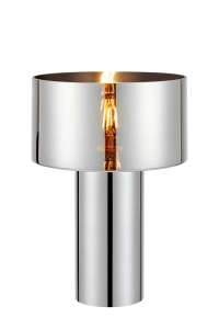 Lampa stołowa CORIN Chrom gwint 1xE27 109144 Markslojd