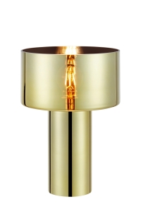 Lampa stołowa CORIN Złoty gwint 1xE27 109145 Markslojd