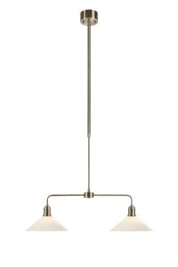 Lampa wisząca VELA Biały gwint 2xE27 109160 Markslojd
