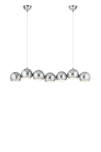Lampa wisząca CUPOLO Chrom gwint 7xE14 109168 Markslojd