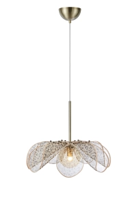 Lampa wisząca STYRKA Beżowy gwint 1xE27 109169 Markslojd