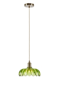 Lampa wisząca KURAGE Zielony gwint 1xE27 109177 Markslojd