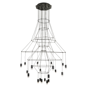 Lampa wisząca LINEA-20 czarna 120cm ST-5961-20 Step into Design