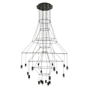 Lampa wisząca LINEA-20 czarna 120cm ST-5961-20 Step into Design