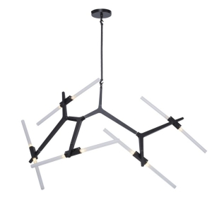 Lampa wisząca STICKS-10 czarna ST-1001-10 black Step into Design