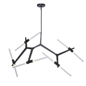 Lampa wisząca STICKS-10 czarna ST-1001-10 black Step into Design