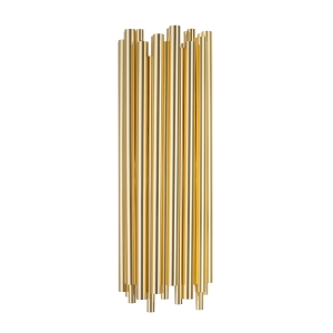 Lampa ścienna TUBO GOLD 50 cm- nowoczesny metalowy kinkiet do salonu ST-1671 GOLD Step into Design