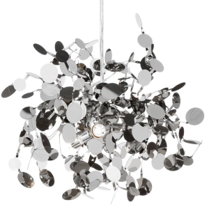 Lampa wisząca MONETTI 40 cm - chrom, dekoracyjna	 ST-1675 CHROME Step into Design