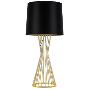 Lampa stołowa FILO TABLE czarno - złota 85 cm MT1235 Step into Design